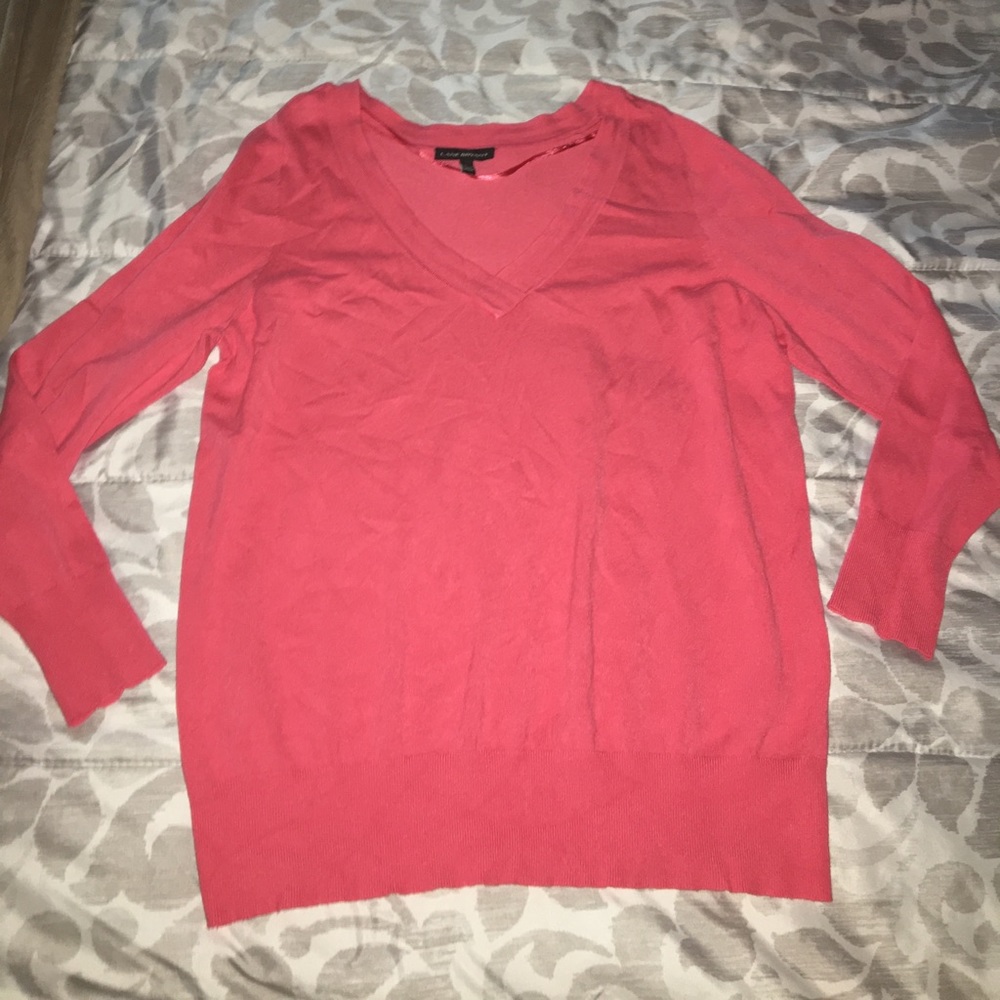 Coral sweater